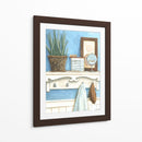 Baño Costero Iv - Megan Meagher | Cuadro decorativo de Canvas Lab