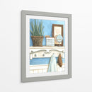 Baño Costero Iv - Megan Meagher | Cuadro decorativo de Canvas Lab