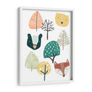Caras Del Bosque I - June Erica Vess | Cuadro decorativo de Canvas Lab