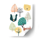 Caras Del Bosque I - June Erica Vess | Cuadro decorativo de Canvas Lab