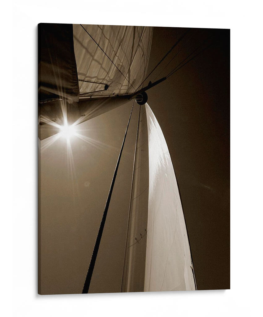 Geometría De Vela Ii - Noah Bay | Cuadro decorativo de Canvas Lab