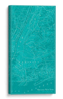 Mapa Gráfico De Nueva York - Vision Studio | Cuadro decorativo de Canvas Lab