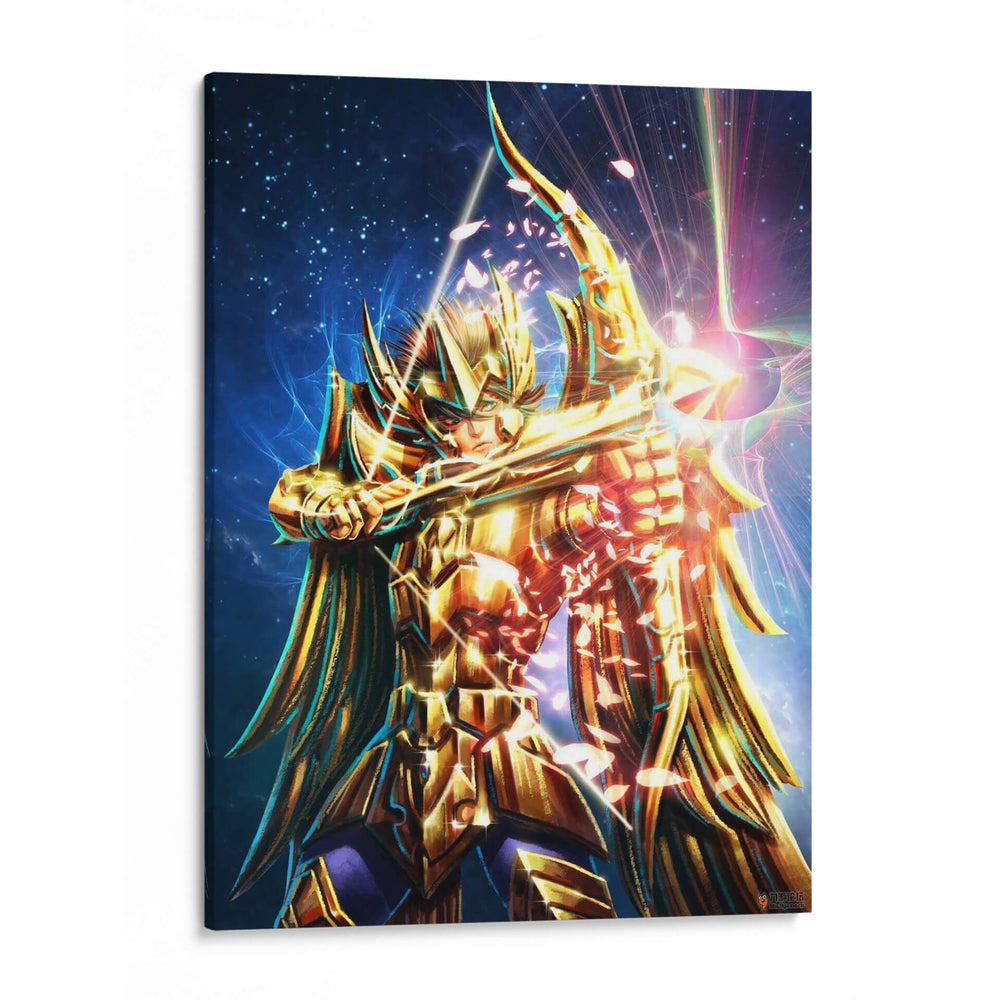 Caballero dorado | Cuadro decorativo de Canvas Lab