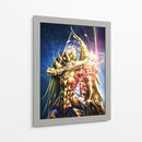 Caballero dorado | Cuadro decorativo de Canvas Lab