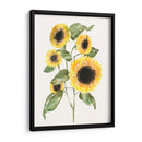 Composición De Girasol I - Jennifer Goldberger | Cuadro decorativo de Canvas Lab