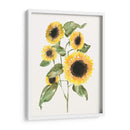 Composición De Girasol I - Jennifer Goldberger | Cuadro decorativo de Canvas Lab
