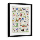 Animales Del Alfabeto - Alicia Ludwig | Cuadro decorativo de Canvas Lab