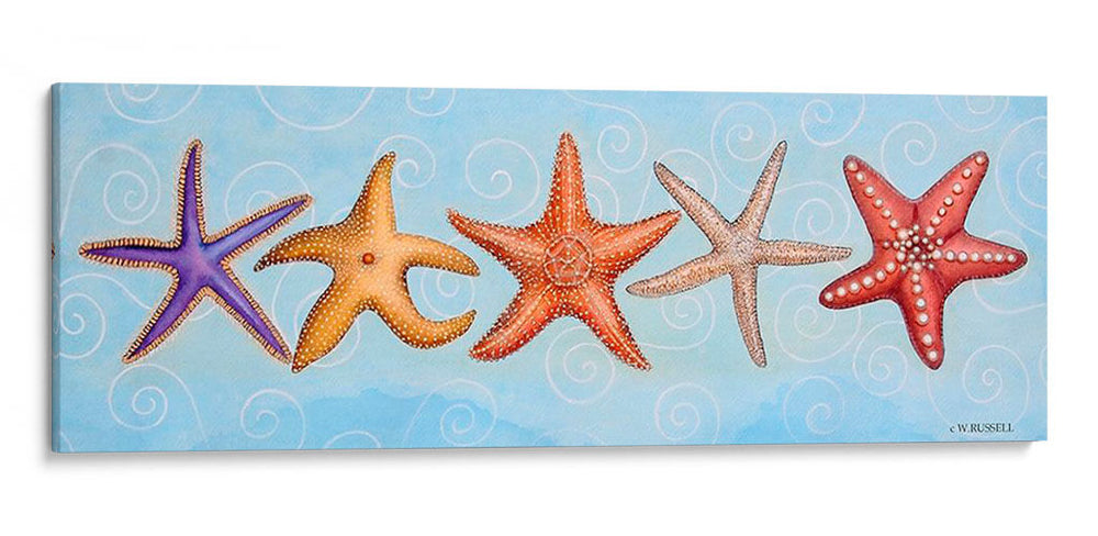 2-Up Habitantes De Mar Ii - Wendy Russell | Cuadro decorativo de Canvas Lab