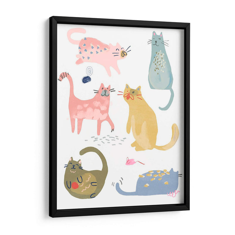 Cat Squad Iv - June Erica Vess | Cuadro decorativo de Canvas Lab