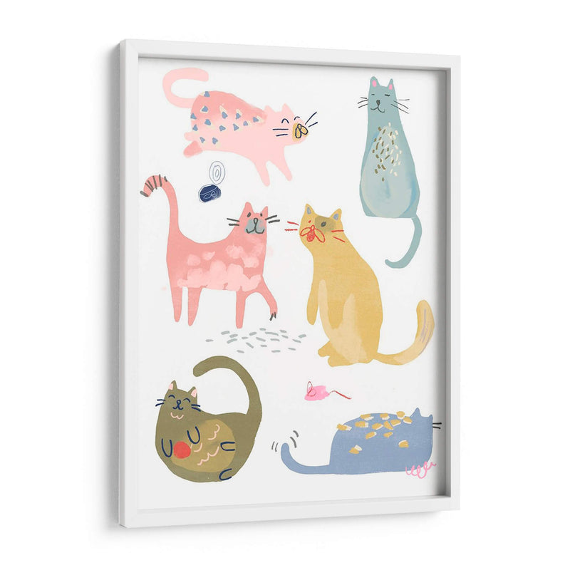 Cat Squad Iv - June Erica Vess | Cuadro decorativo de Canvas Lab