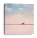 Pájaros En Alambres Ii - Sue Riger | Cuadro decorativo de Canvas Lab