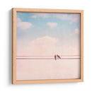 Pájaros En Alambres Ii - Sue Riger | Cuadro decorativo de Canvas Lab