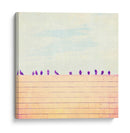 Pájaros En Alambres Iii - Sue Riger | Cuadro decorativo de Canvas Lab