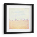 Pájaros En Alambres Iii - Sue Riger | Cuadro decorativo de Canvas Lab