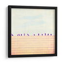 Pájaros En Alambres Iii - Sue Riger | Cuadro decorativo de Canvas Lab