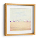 Pájaros En Alambres Iii - Sue Riger | Cuadro decorativo de Canvas Lab