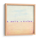 Pájaros En Alambres Iii - Sue Riger | Cuadro decorativo de Canvas Lab