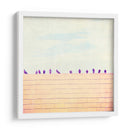 Pájaros En Alambres Iii - Sue Riger | Cuadro decorativo de Canvas Lab