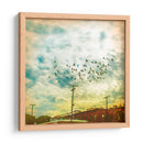 Pájaros En Cables V - Sue Riger | Cuadro decorativo de Canvas Lab