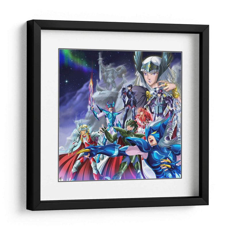 Hilda y los caballeros de Asgard - Juni Anker | Cuadro decorativo de Canvas Lab