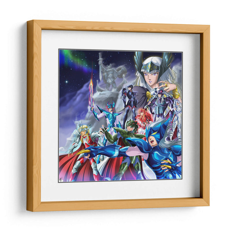 Hilda y los caballeros de Asgard - Juni Anker | Cuadro decorativo de Canvas Lab