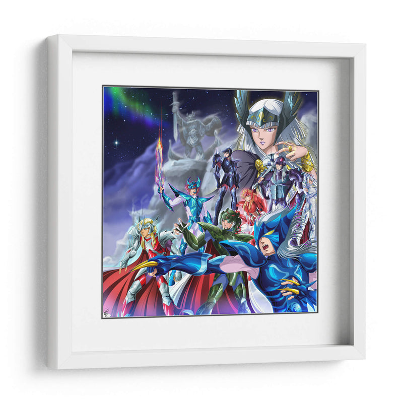 Hilda y los caballeros de Asgard - Juni Anker | Cuadro decorativo de Canvas Lab