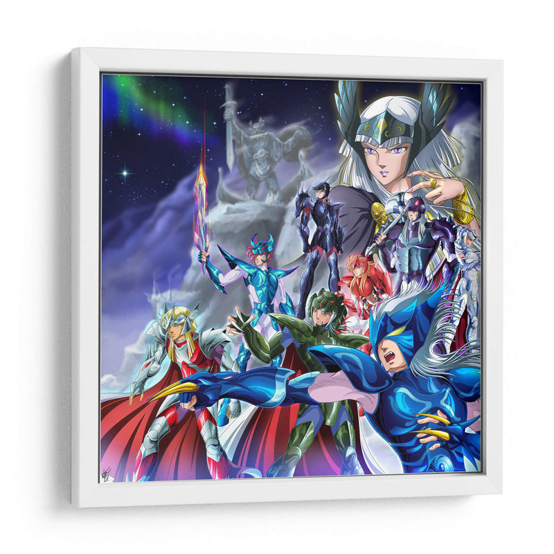 Hilda y los caballeros de Asgard - Juni Anker | Cuadro decorativo de Canvas Lab