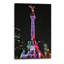Angel de la Independencia iluminado | Cuadro decorativo de Canvas Lab