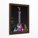 Angel de la Independencia iluminado | Cuadro decorativo de Canvas Lab
