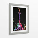 Angel de la Independencia iluminado | Cuadro decorativo de Canvas Lab
