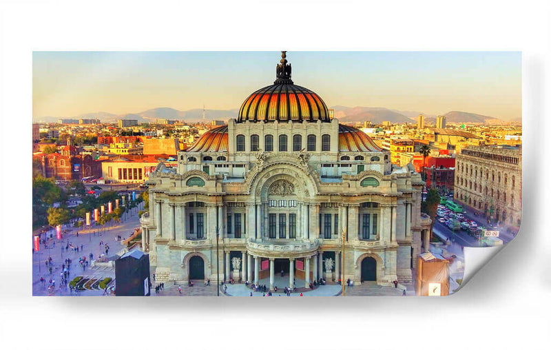 Bellas Artes al atardecer | Cuadro decorativo de Canvas Lab