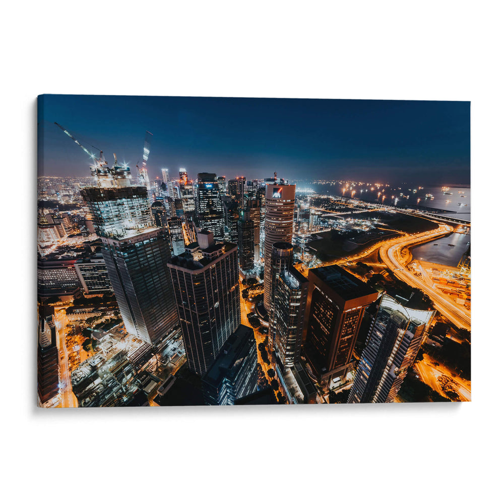 Edificios de Singapur | Cuadro decorativo de Canvas Lab