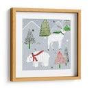 Estrellas Y Copos De Nieve I - Melissa Wang | Cuadro decorativo de Canvas Lab