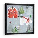 Estrellas Y Copos De Nieve Iv - Melissa Wang | Cuadro decorativo de Canvas Lab