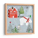 Estrellas Y Copos De Nieve Iv - Melissa Wang | Cuadro decorativo de Canvas Lab