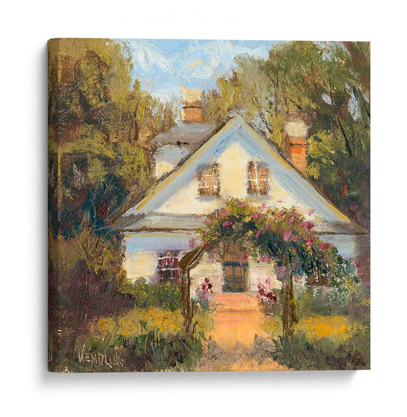 Dulce Cottage Ii - Marilyn Wendling | Cuadro decorativo de Canvas Lab