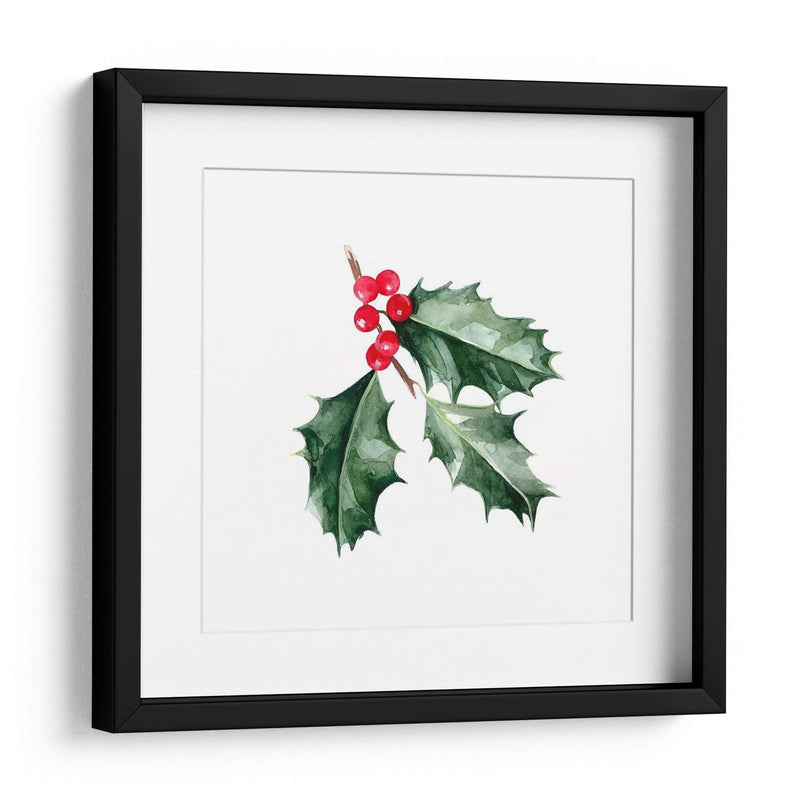 Navidad Holly I - Emma Scarvey | Cuadro decorativo de Canvas Lab