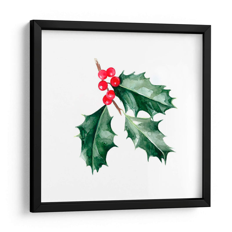 Navidad Holly I - Emma Scarvey | Cuadro decorativo de Canvas Lab