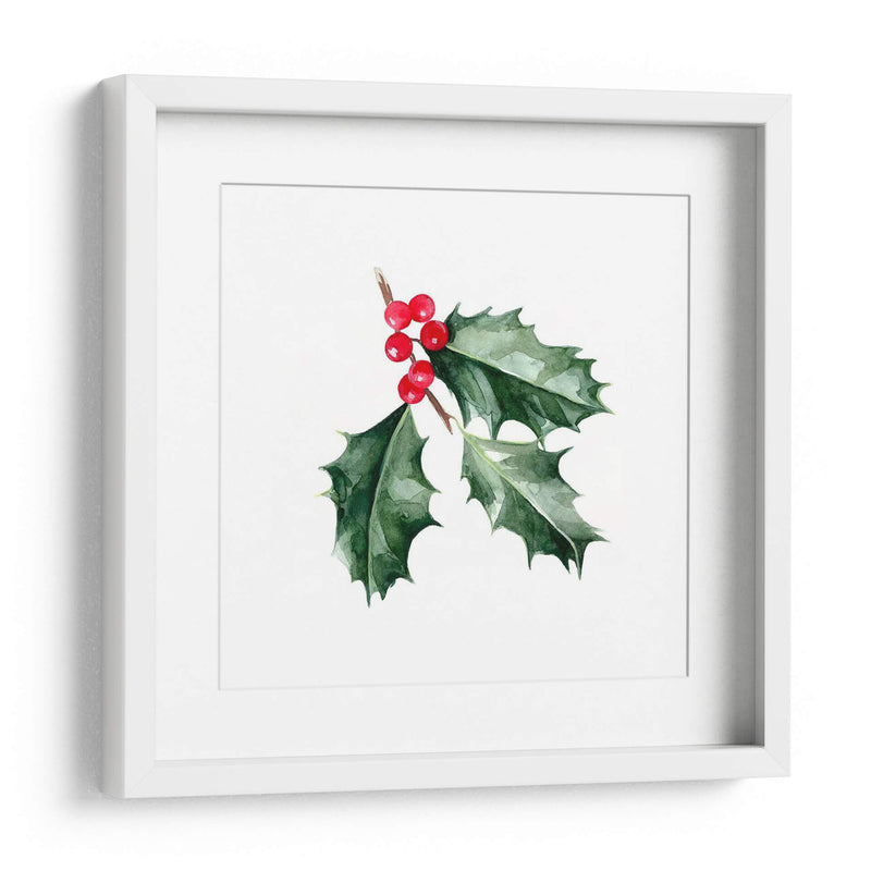 Navidad Holly I - Emma Scarvey | Cuadro decorativo de Canvas Lab