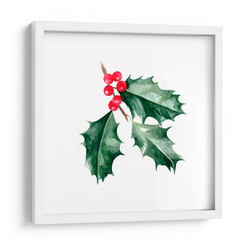 Navidad Holly I - Emma Scarvey | Cuadro decorativo de Canvas Lab