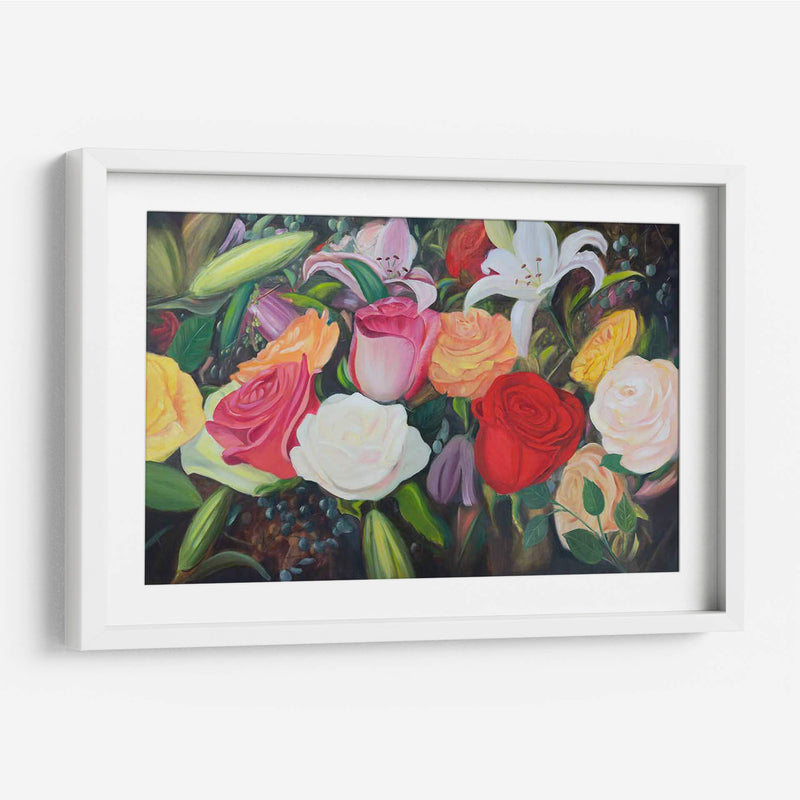 Abundancia Floral I - Sandra Iafrate | Cuadro decorativo de Canvas Lab