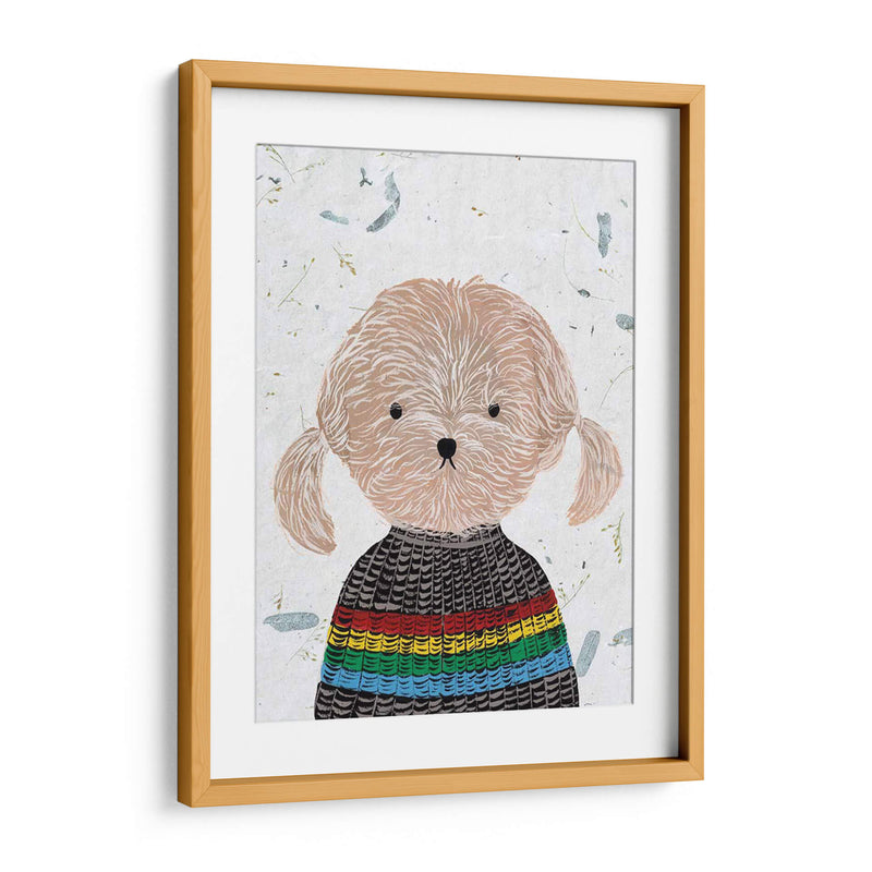 Hip Dog Iv - Melissa Wang | Cuadro decorativo de Canvas Lab