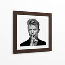 David Bowie shhh | Cuadro decorativo de Canvas Lab