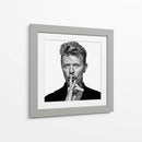 David Bowie shhh | Cuadro decorativo de Canvas Lab