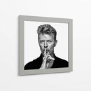 David Bowie shhh | Cuadro decorativo de Canvas Lab