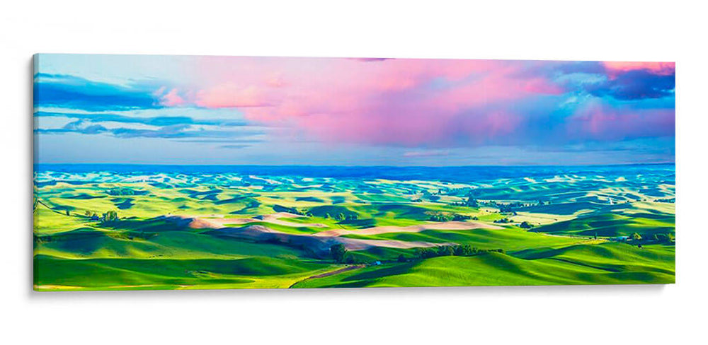 Panorama De La Granja Ii - James McLoughlin | Cuadro decorativo de Canvas Lab