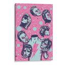 Las caras de Bowie | Cuadro decorativo de Canvas Lab