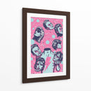 Las caras de Bowie | Cuadro decorativo de Canvas Lab