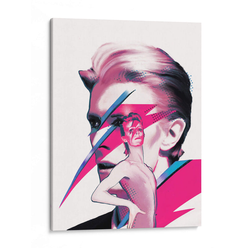 Magenta Bowie | Cuadro decorativo de Canvas Lab