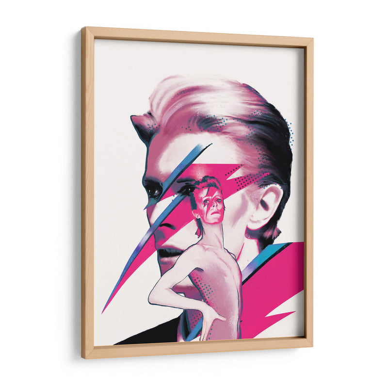 Magenta Bowie | Cuadro decorativo de Canvas Lab